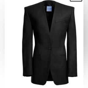 HM mugler wool blazer